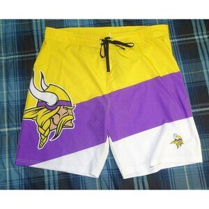 NFL Minnesota Vikings Shorts Trunks Board Shorts Size 36